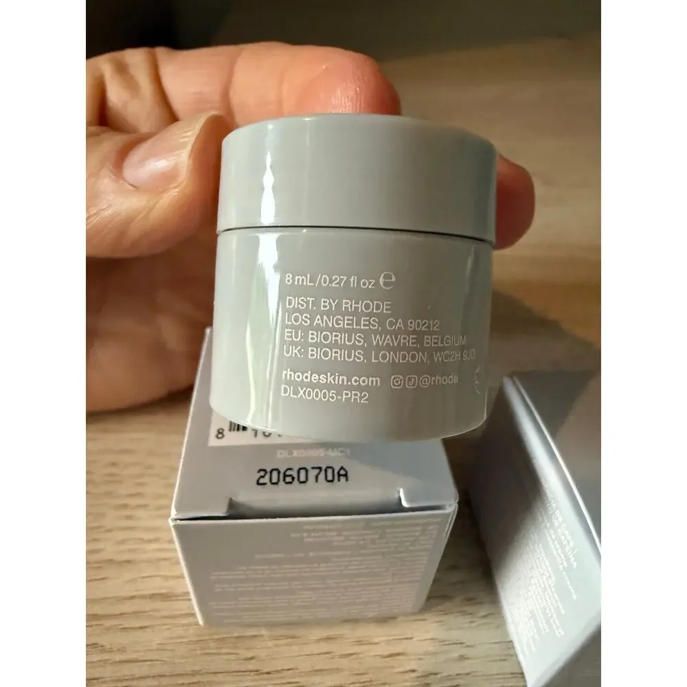 New Rhode Caffeine Reset Sculpting Cream Mask Mini 8mL Bundle of 3